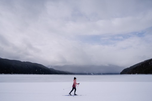 cross country skiing