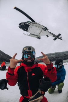 Brett Tippie Heli-Skiing Silvertip 2025